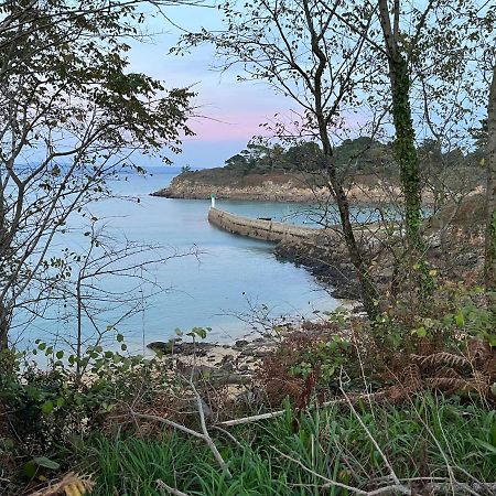 Tres Bel Appartement Vue Mer Avec Piscine Douarnenez Eksteriør bilde