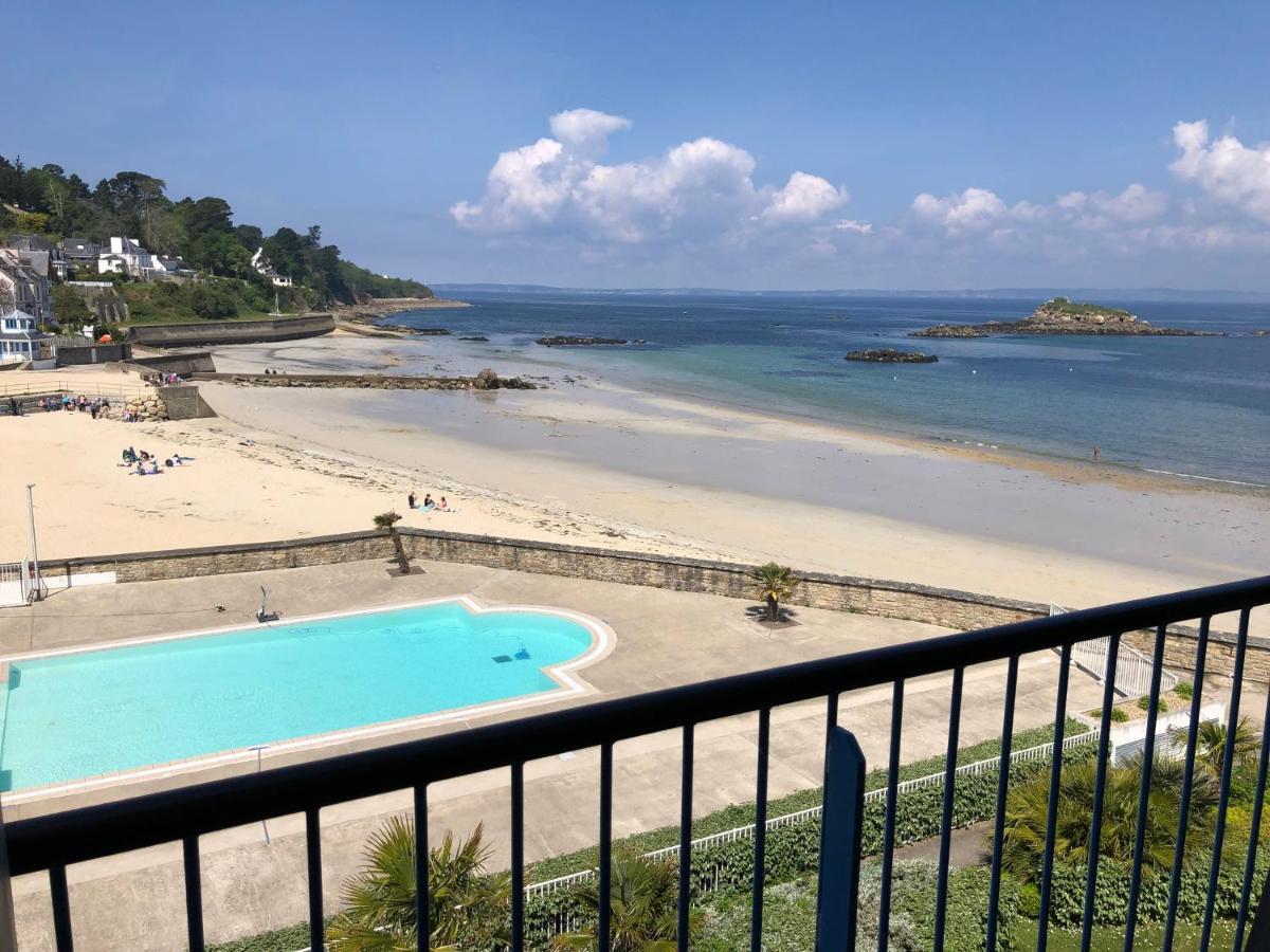 Tres Bel Appartement Vue Mer Avec Piscine Douarnenez Eksteriør bilde